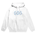 nsnの3(BLUE) Hoodie