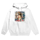 【ホラー専門店】ジルショップのアメリカン女性 Hoodie