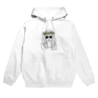 plum.jpのサングラス・ガール(フラワー) Hoodie