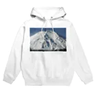 下田村の冠雪した富士山_003 Hoodie