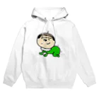 おやじとはんこと雑貨屋matahariのおやじベビーグリーン Hoodie