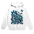 ハチノスの青い蝶 Hoodie