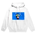 りくろと犬たちの店の雨の日のクローネちゃん Hoodie