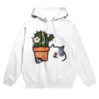 ゆきんこのサボテンとねこ Hoodie