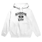 Aliviostaのナゴヤシティ 名古屋052 ロゴ Hoodie