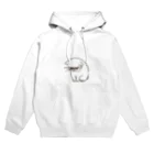 ハムチャンホンポ suzuri店のブチギレにゃんこ Hoodie