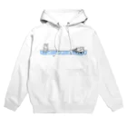 PokuStarの滑るホッキョクグマ Hoodie