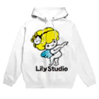 LILY STUDIOの招福の舞チーズ天使 Hoodie