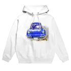 I-Asis-D SHOPのブルー　ディノ Hoodie