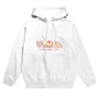 Three.Pieces.Pictures.Itemの｢やどかり珈琲モルモット｣イラスト Hoodie