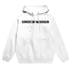 でぃのる NEWSTATE MOBILE 公式パートナーのUNDER DOGS ロゴ Hoodie