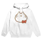 のらんちのほよほよにゃんこ(シロ) Hoodie