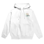 さくらもち市長のSUZURI商店の【ワンポイント】パンツねこ移動中 Hoodie