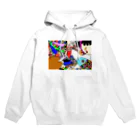 InuInu2002の個性的ガラガラgirl Hoodie