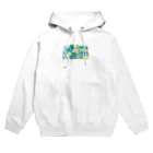 なべたりあん（ワタナベ ユウヤ）のミドリとアオ Hoodie