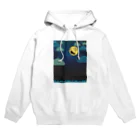 ねこづきの雑貨屋さんのねこづきの夜B Hoodie