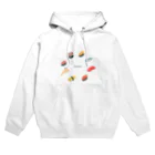 お寿司屋さんの第８回お寿司サミットグッズ Hoodie