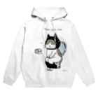 ほっかむねこ屋（アトリエほっかむ）のトイレねこ　黒 Hoodie