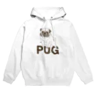 senorthepugのパグ座り Hoodie