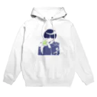 市松模様の憩い Hoodie