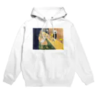 ねこのしっぽのBAR白猫 Hoodie