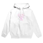 栗坊屋のピンクのピグミーシーホース Hoodie