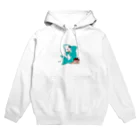 Jの居場所の初めてクッキーを食べたサメ Hoodie