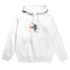 ねこほうチャンネル公式グッズのゆるすぎる乾杯ハムちゃん Hoodie