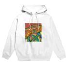 マツキー画ショツプ  good dayのマッキーアート（招き猫）R i e Hoodie