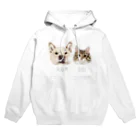 みきぞーん｜保護猫 ミッキー画伯と肉球とおともだちのrom & sol Hoodie