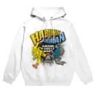 原ハブ屋【SUZURI店】のHABUMAN vs FUIRIMAN（A-SE） Hoodie