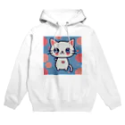 A31eの狛猫のミケ「はーとびーと」 Hoodie