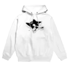 コチ(ボストンテリア)のボストンテリア(消しゴム)[v2.10k] Hoodie