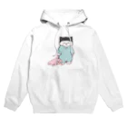 ふわにゃんshopのおねむ パーカー(白) Hoodie