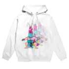 ニンジャスレイヤー公式/ダイハードテイルズの【片面な】エビスモトリ Hoodie