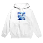 yuucanvasの宇宙アート･水の惑星 Hoodie