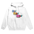 ズビのあたまのなかのランチュウトリオ Hoodie