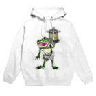 もむのふの爬虫類グッズやさんの天燈鬼トノサマガエルちゃん Hoodie