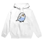 Cody the Lovebirdの（両面）表:セキセイインコ　背面：何よりも大切なこと。　それは鳥さんを愛すること Hoodie