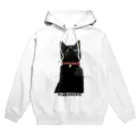 小鳥と映画館の下僕を見下す黒猫 Hoodie