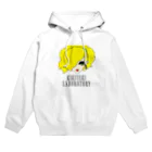 KIKITEKI_LABORATORYのPONITE GAL 黄 × 黄緑 Hoodie