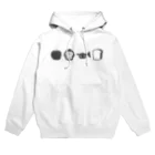 macchaannのりんご　ごりら　らっぱ　ぱん Hoodie