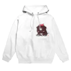 スタジオ嘉凰の我が家のブルドッグ Hoodie