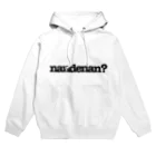 なんでなん？オンラインストアのnandenan?黒 Hoodie