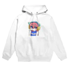 wanishopのドット絵女の子 パーカー