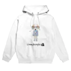 かわいいにゃんことワンコの絵のお店のリアム.ビーグル Hoodie