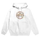 みきぞーん｜保護猫 ミッキー画伯と肉球とおともだちのrin tama usagi Hoodie