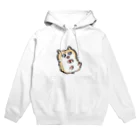 NORICOPOの白いフチがあるコビハムちゃん Hoodie