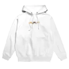 お髭ちゃんのおみせ。のなかよし3にゃんず Hoodie