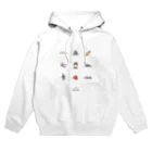 shiga-illust-sozai-goodsの滋賀名物つめあわせ〈滋賀イラスト素材〉 Hoodie